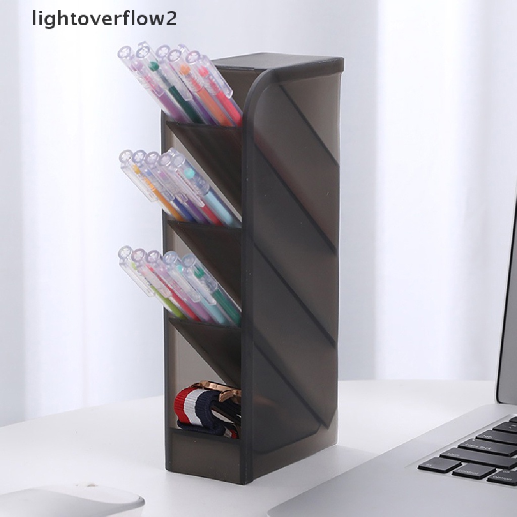 (lightoverflow2) Kotak Organizer Makeup / Kosmetik / Pensil Untuk Meja