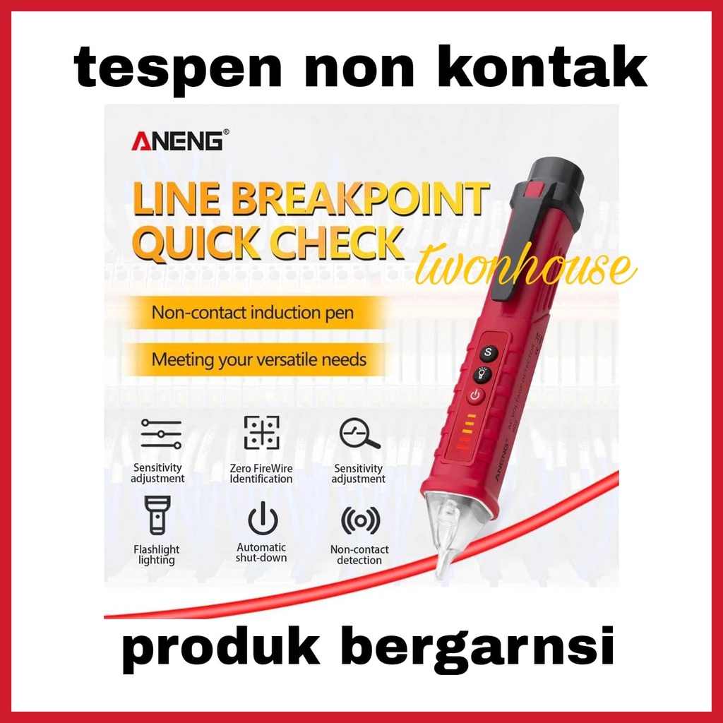 ANENG Tester Non Contact AC Detector 12V-250V - VD700 ANENG Tester Pen Non Contact AC Voltage Alert Detector 12V-250V - VD700