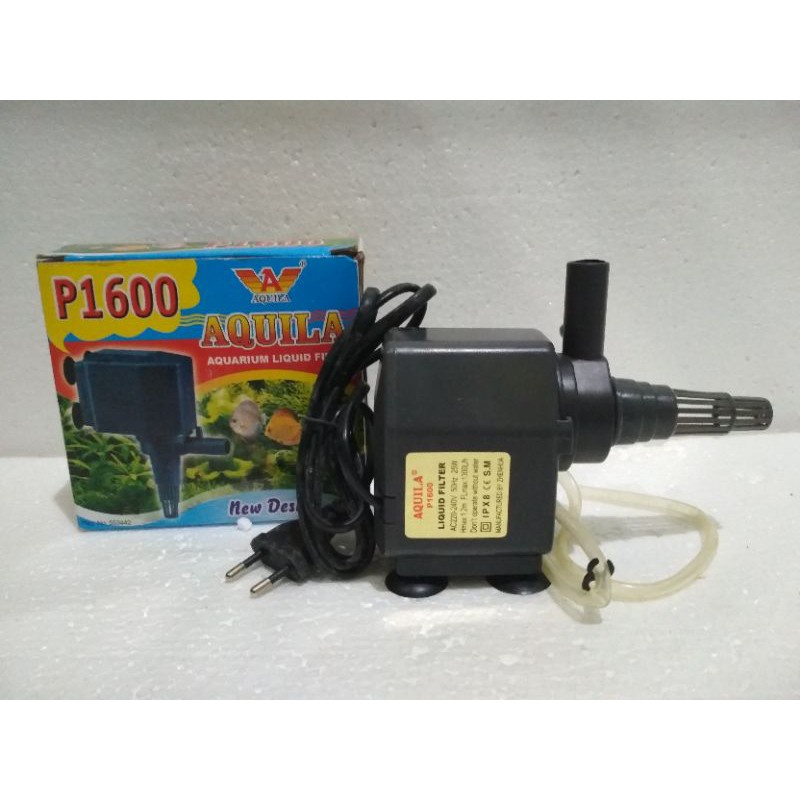 Pompa air hidroponik Aquila P1600 pompa air aquarium