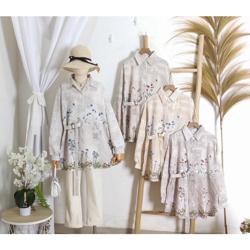 Cantika Blouse /Blouse Crinkle Premium/Blouse Crinkle Motif