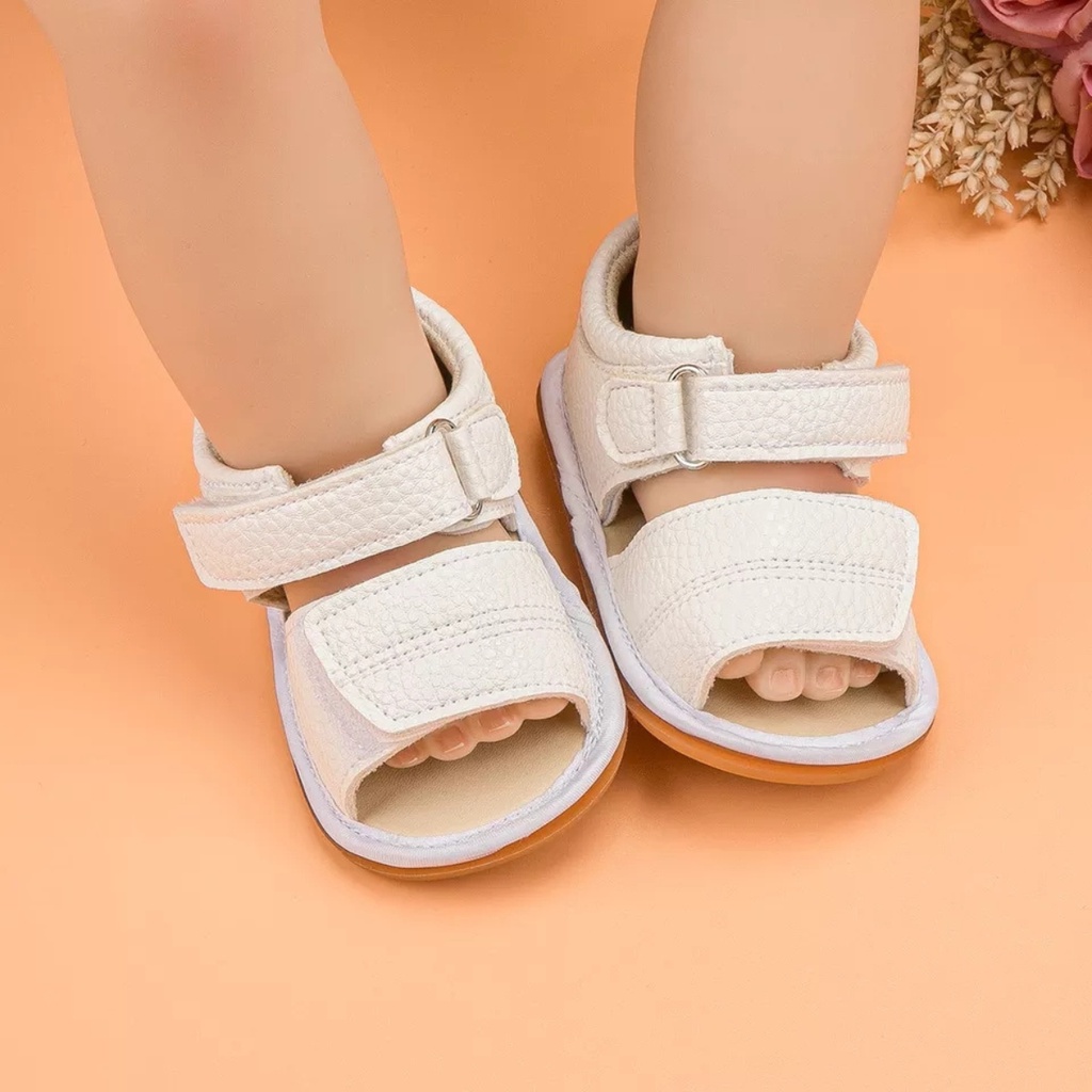 ALbaby Sandal Prewalker Bayi STREP Laki Laki Perempuan 0 6 12 Bulan