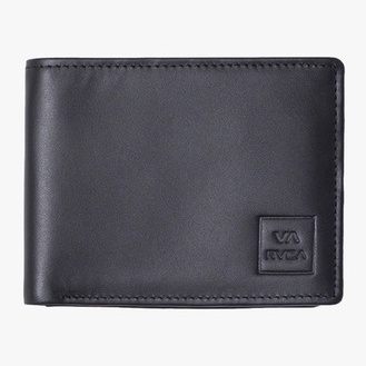 RVCA ORIGINAL - CEDAR BIFOLD WALLET - R317491A BLAONE - BLACK