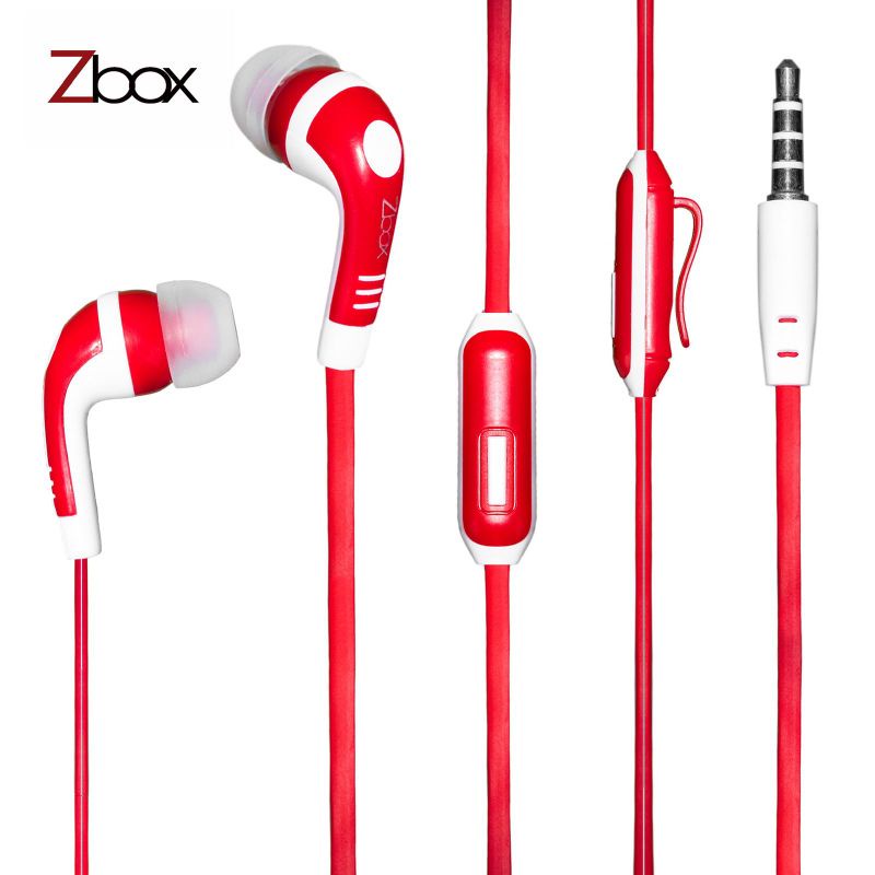 [1 toples isi 50] Headset Handsfree ZBOX CANDY ZX01 ZX02 + mic Earphone Super bass