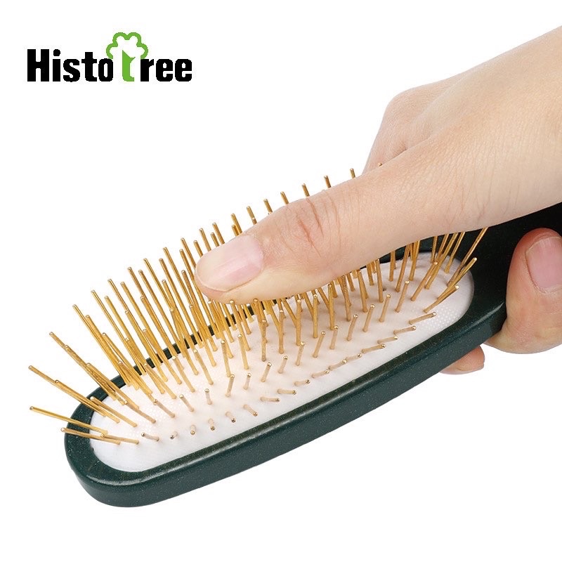 Histrotree brass fusion gold pin brush