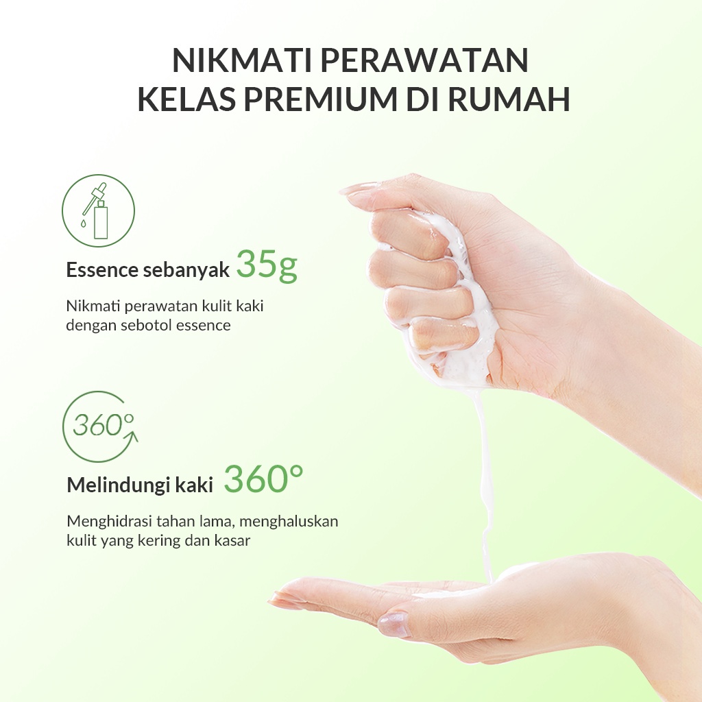 ✨ AKU MURAH ✨ BIOAQUA Niacinamide Brightening Moisturizing Foot Mask 35g ORIGINAL