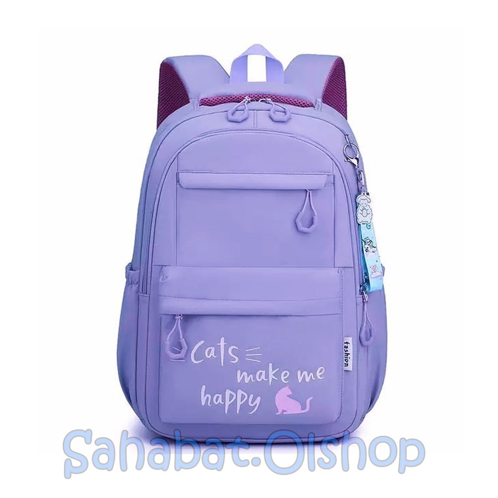 Sahabat Happy Cat Tas Ransel Anak Sekolah SD/SMP/SMA