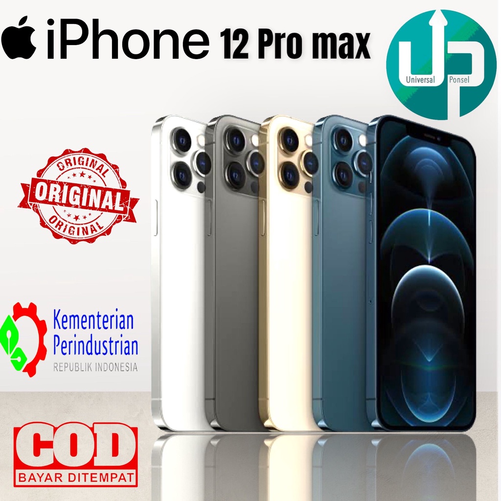 IPHONE 12 PRO MAX  128GB |  256GB | 512GB SECOND ORIGINAL FULLSET ALL OPERATOR GRADE A