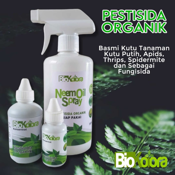 M4ntap Pestisida Organik Nabati Basmi Hama Kutu Putih Spidermite Semut Tanah *a: