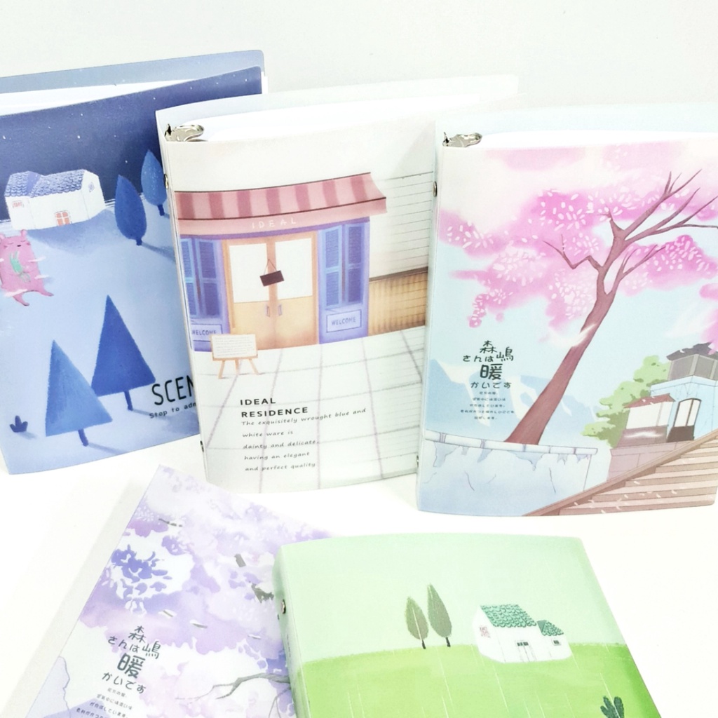 

MJ Binder Note Printing B5 WZ-77716/ Buku Ring / Buku Note/Map Binder