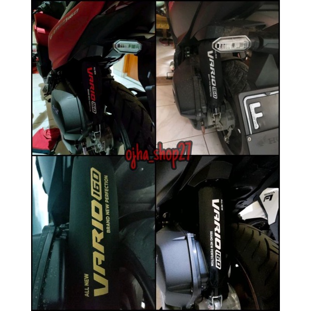 Sarung shock breaker / cover shock breaker belakang motor Vario / Scoopy / beat
