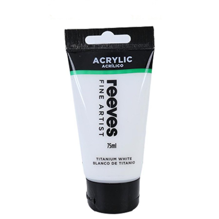 

Sale Cat Acrylic Reeves 0008250 75Ml Titanium White Gilaa!!!
