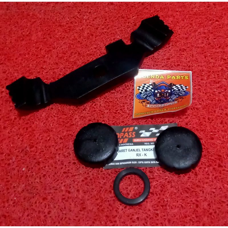 karet ganjal tangki rx king rxk batman set harga untuk 1 set tiga item (karet ganjal tengah- karet ganjal depan - Oring ganjal tengah)