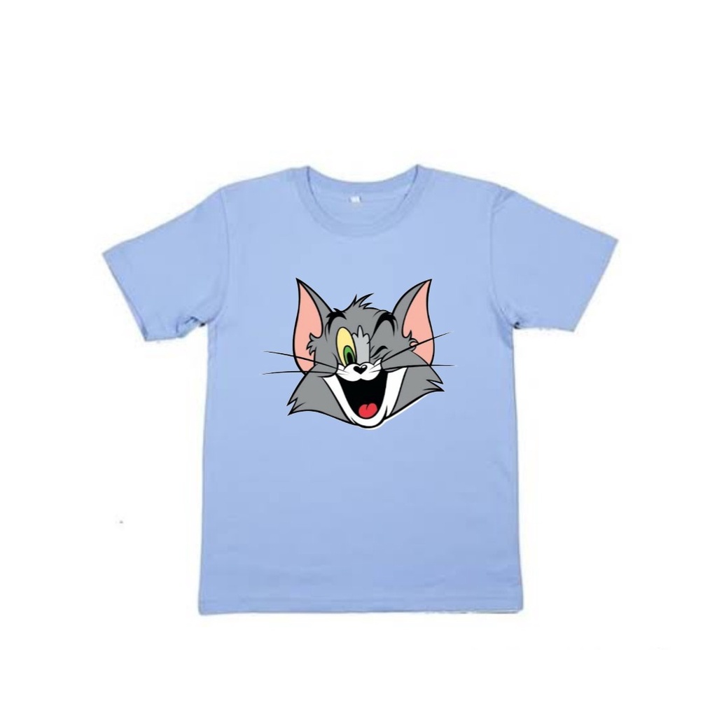 KAOS BAJU ANAK T-SHIRT TOM AND JERRY