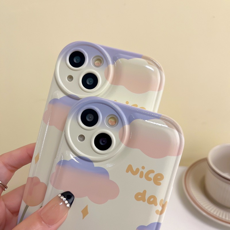 Soft Case Desain Tulip Air Cushion Untuk OPPO A57 A5 A9 A53 A33 A31 A7 A5S A12 A11K F9 Pro A15S A35 A32 A33 F11 A3S VIVO V23 S1 Y11 Y20 Y30 Y19 Y20i Y15S Y12