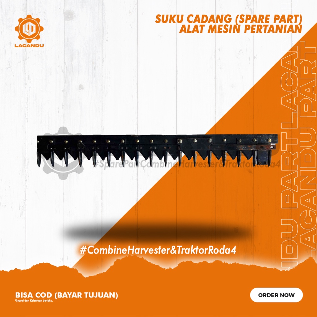 Z KNIFE ASSY - COMPLETE CUTTING BLADE - PISAU SET KOMPLIT DENGAN KUKU MACAN CANCORANG - ZT40ZG.1.1C.