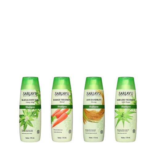 SARIAYU SHAMPO 170 ML - SAMPO SARIAYU LIDAH BUAYA, URANG ARING, WORTEL, MERANG