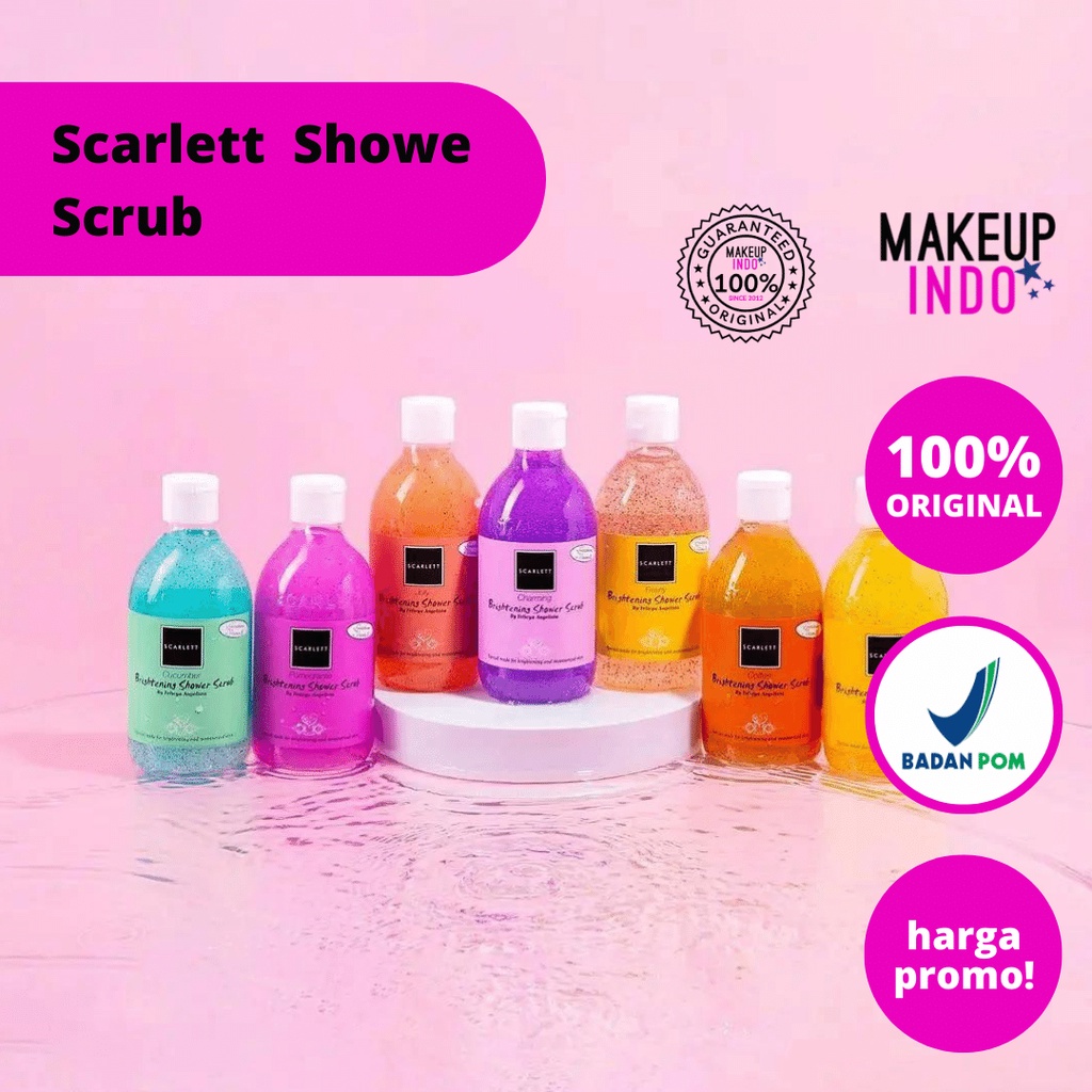 SCARLETT WHITENING SHOWER SCRUB 300ML