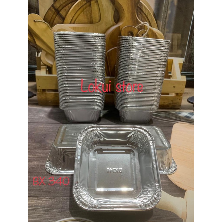 WADAH ALUMINIUM TRAY CUP BX-340 - WADAH ALUMINIUM FOIL TRAY BX 340