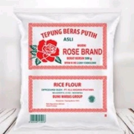 

Tepung Beras Rose Brand 500 gram