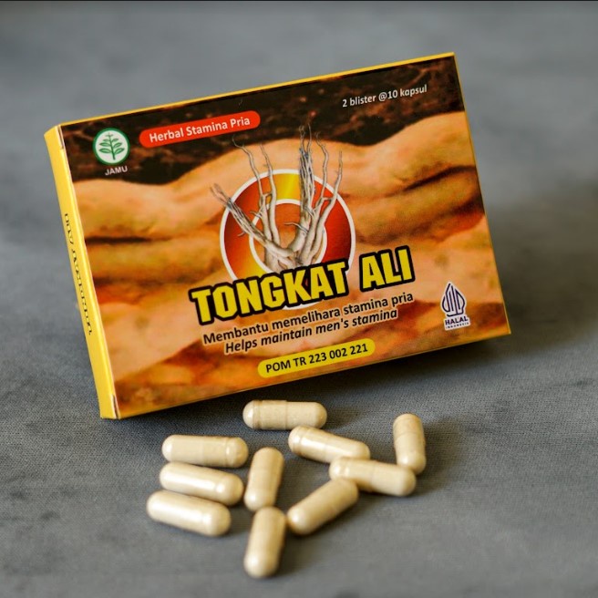 Jual Tongkat Ali Kapsul Tongkat Ali Blister Obat Herbal Kesehatan