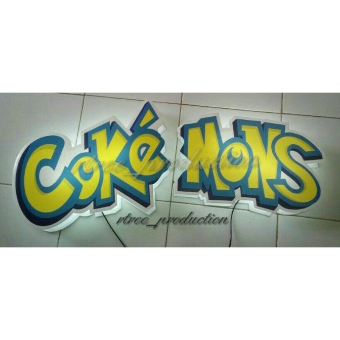 Lampu Hias / Tidur / Nama Toko / Custom (Lampu bisa digabung) ready