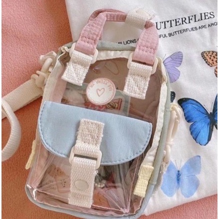 littlekiddoss BA2217 Tas Slempang Anak Remaja Tanggung Import Tas Transparan Zra Wanita Tas Fashion Korean Tas Fashion Mini