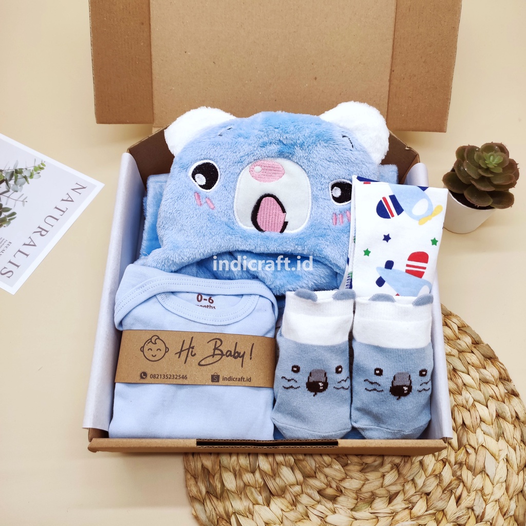 Hampers Bayi New Born Laki-Laki Perempuan / Baby Gift Set / Kado Bayi Cewek Cowok Baru Lahir
