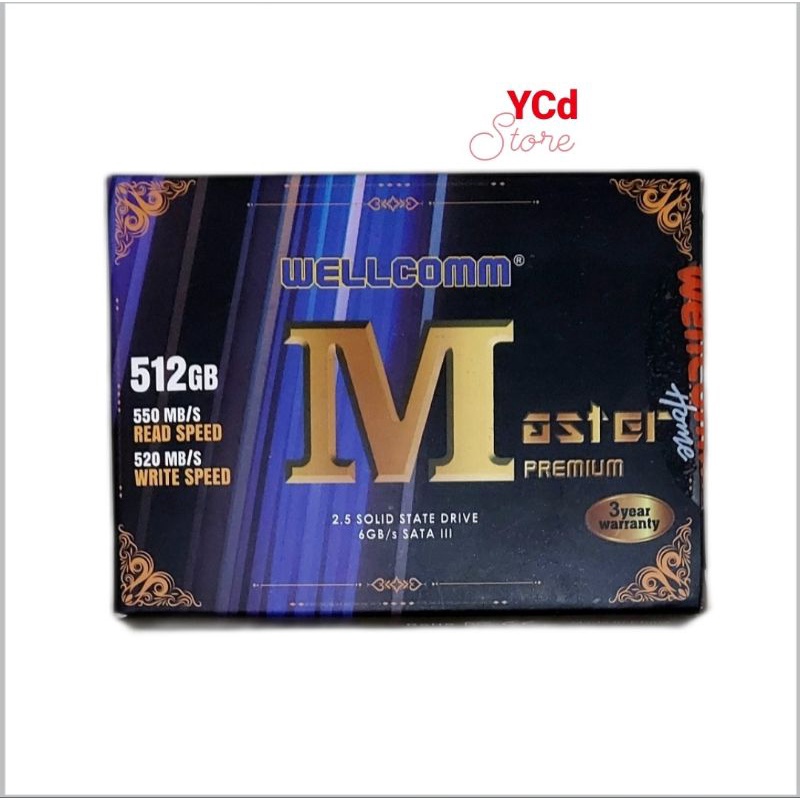 SSD 512GB master wellcomm original