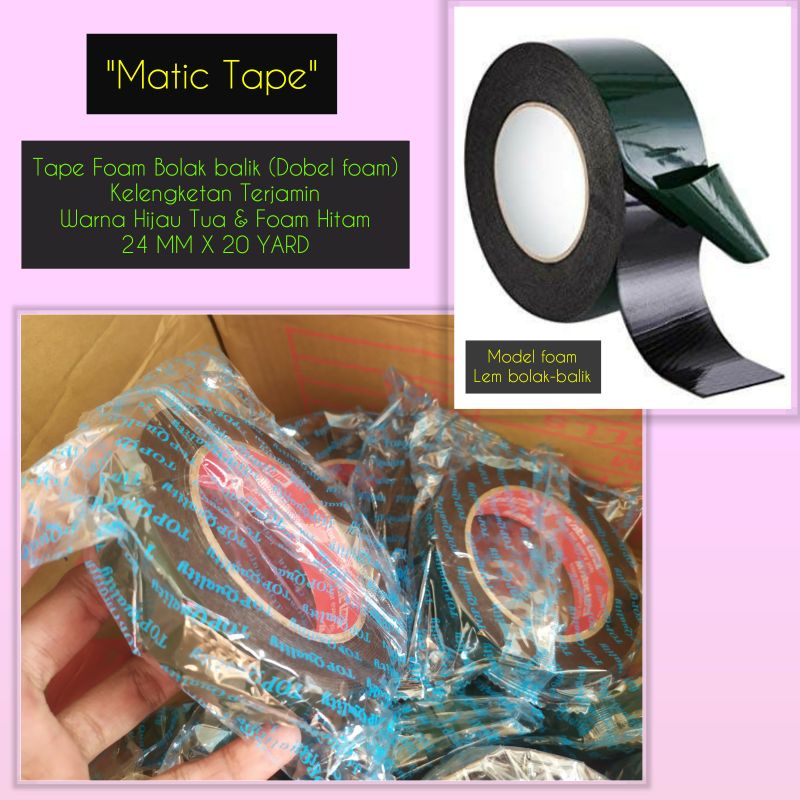 

Dobel Foam matic tape 24mm x 20yard