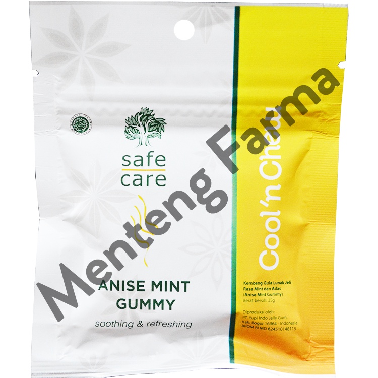 Safe Care Anise Mint Gummy - Permen Jelly Penyegar Mulut