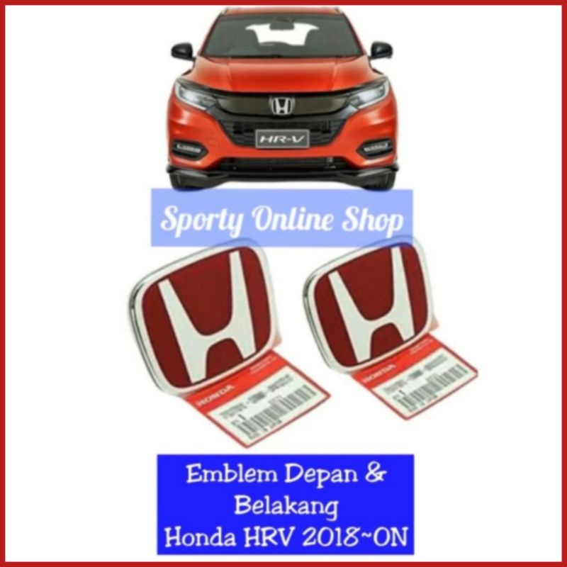 Emblem Logo Brio 2018up, Mobilio, HRV 2018up, BRV Depan Belakang