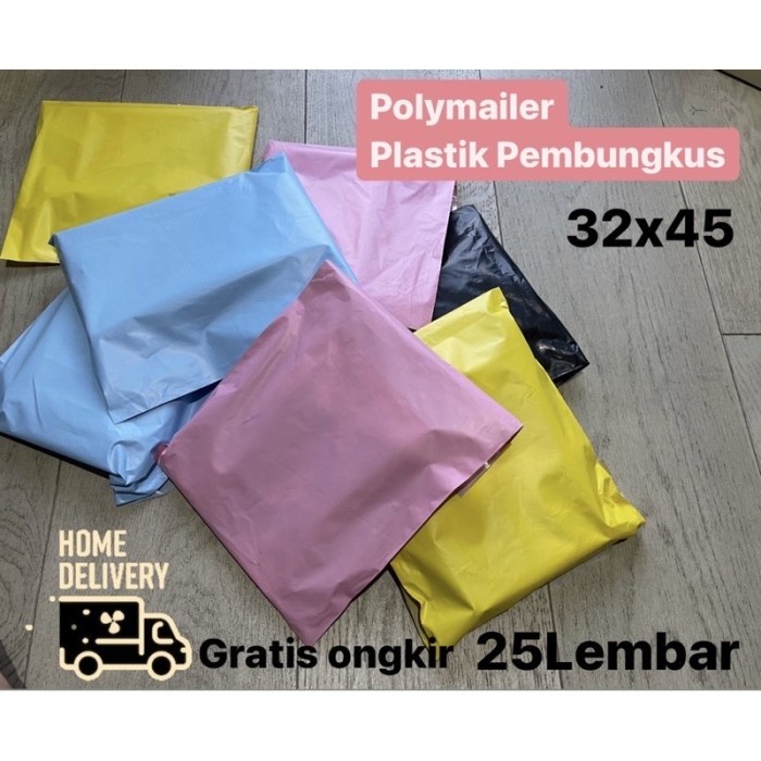 

Sale!!! Polymailer 32X45 (25 Lembar) Plastik Pembungkus Paling Murah!!! Gilaa!!!