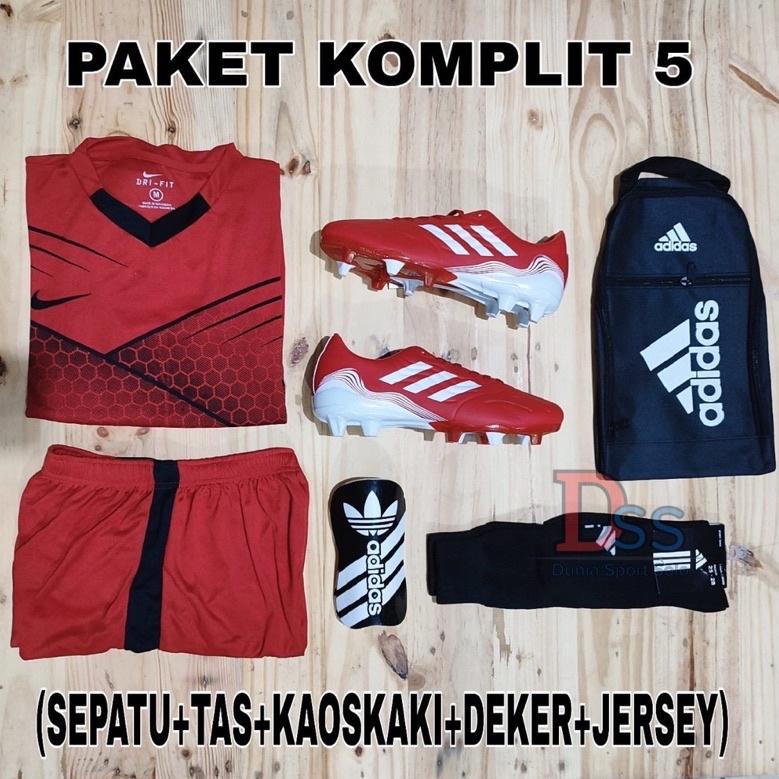 SEPATU SEPAK BOLA SEPATU BOLA ADIDAS SEPATU FULL SET KOMPLI ‑ CV.18Oc22g
