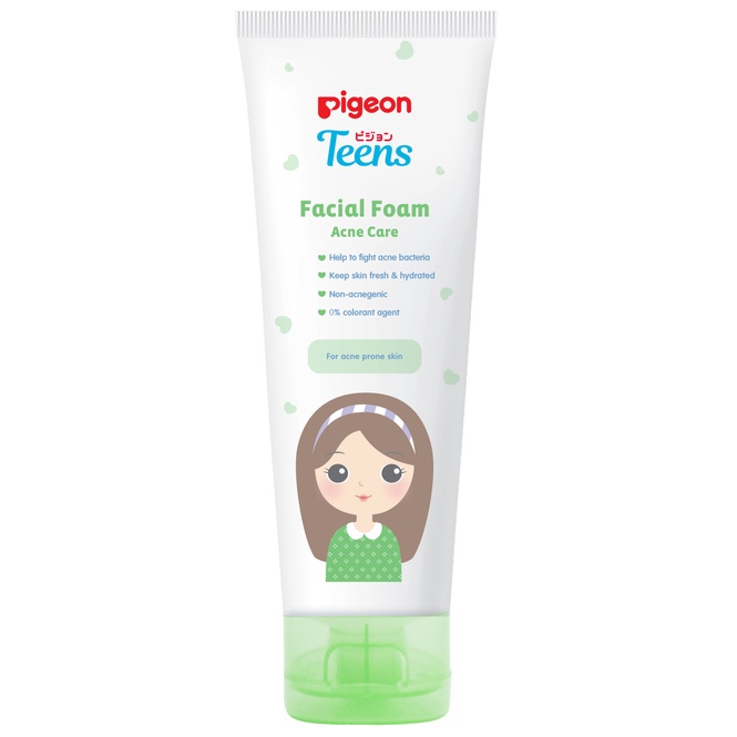 Pigeon Teens Facial Foam Acne Care 40Ml