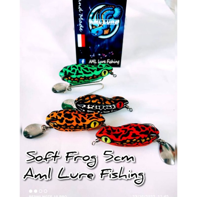 Soft frog killer 5cm Aml lure fishing/soft frog/umpan mancing