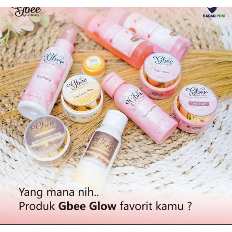 PAKET SKINCARE BY GBEE GLOW BEAUTY // SKINCARE BPOM GBEE ORIGINAL SKINCARE VIRAL !