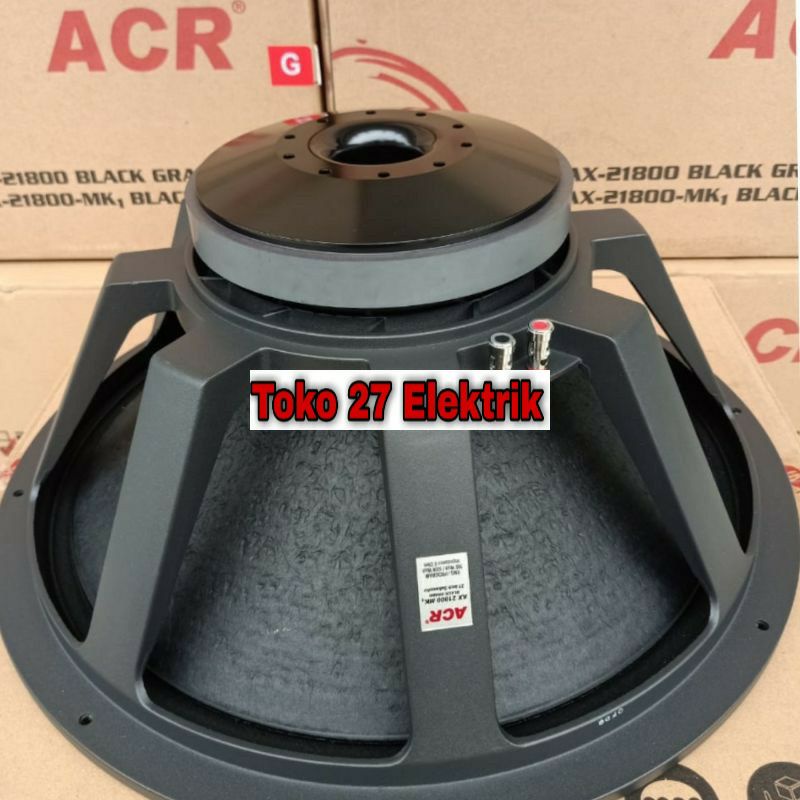 Speaker ACR 21 inch AX 21800 MK¹ BLACK GRAND