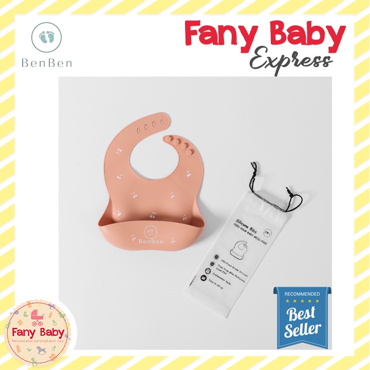 BENBEN SILICONE BABY BIBS PATTERN