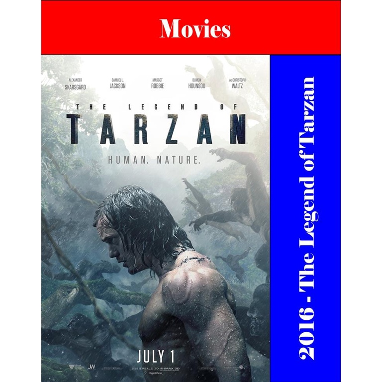 DVD - The Legend of Tarzan (2016)