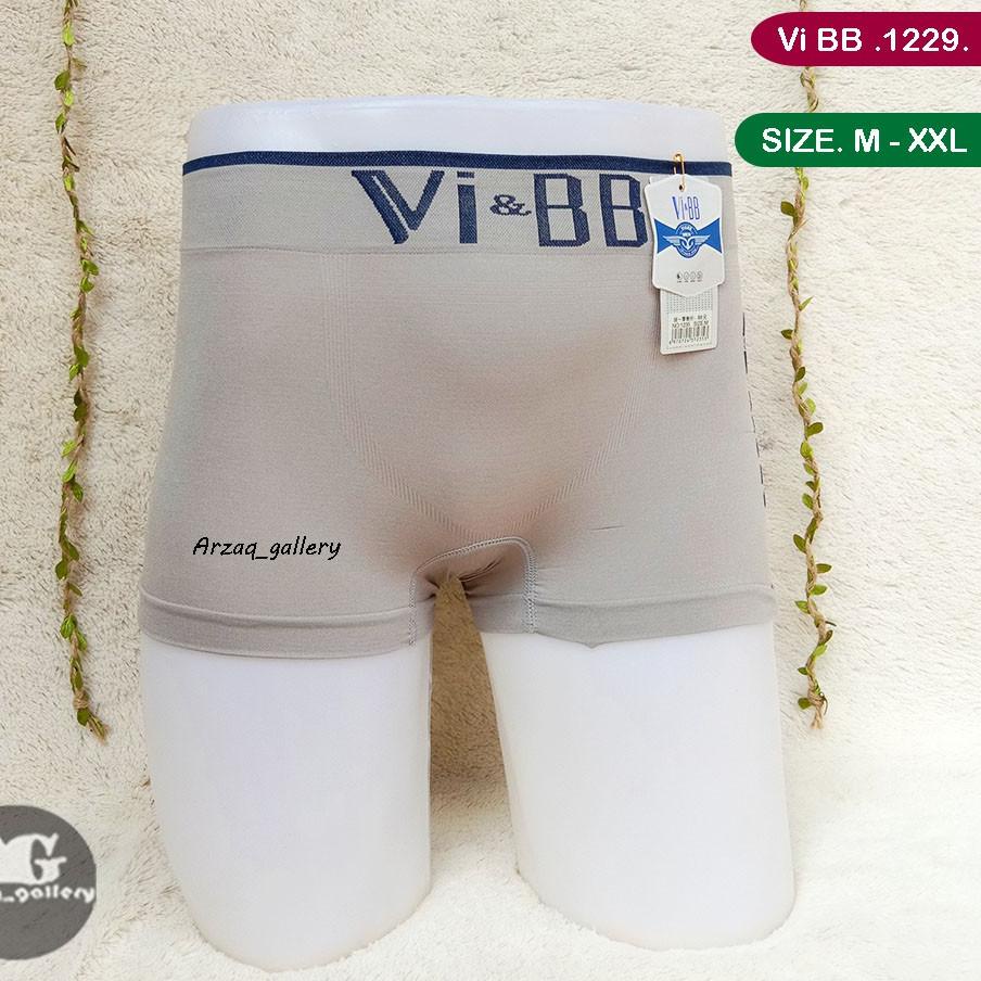 Promo Akhir Tahun 3 Pcs - CD BOXER 1229 Celana dalam Pria Boxer Seamless VI BB / Boxer Pria / Celana