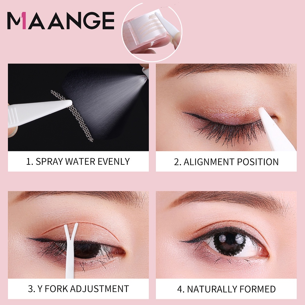 MAGEFY 5 Pasang Bulu Mata Magnetic Natural / Bulumata Palsu Magnet / 3D Magnetic Eyelash Extension Reusable Dengan Tampilan Alami Tidak Perlu Lem Yang Diperlukan Set 7110