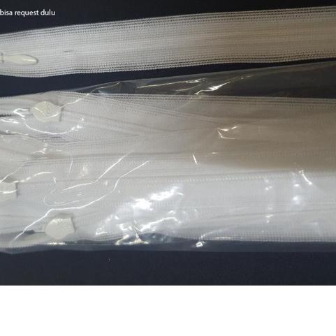 Ritsleting / resleting/zipper invisible YKK CHC 26 panjang 24” (60cm) untuk rok/baju pesta 1DZ = 12P