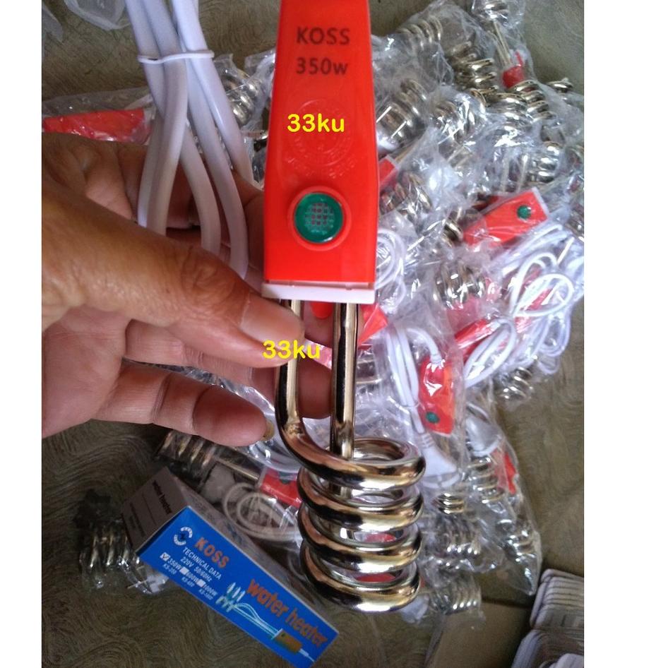 Terbaru--ELEMEN PEMANAS AIR CELUP WATER HEATER ELEMEN PEMANAS 350 WATT - 600 WATT - 1000 WATT
