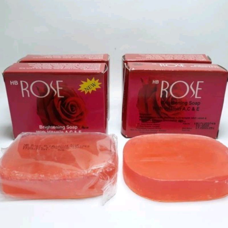 SABUN HB ROSE BRIGHTENING ORIGINAL BPOM