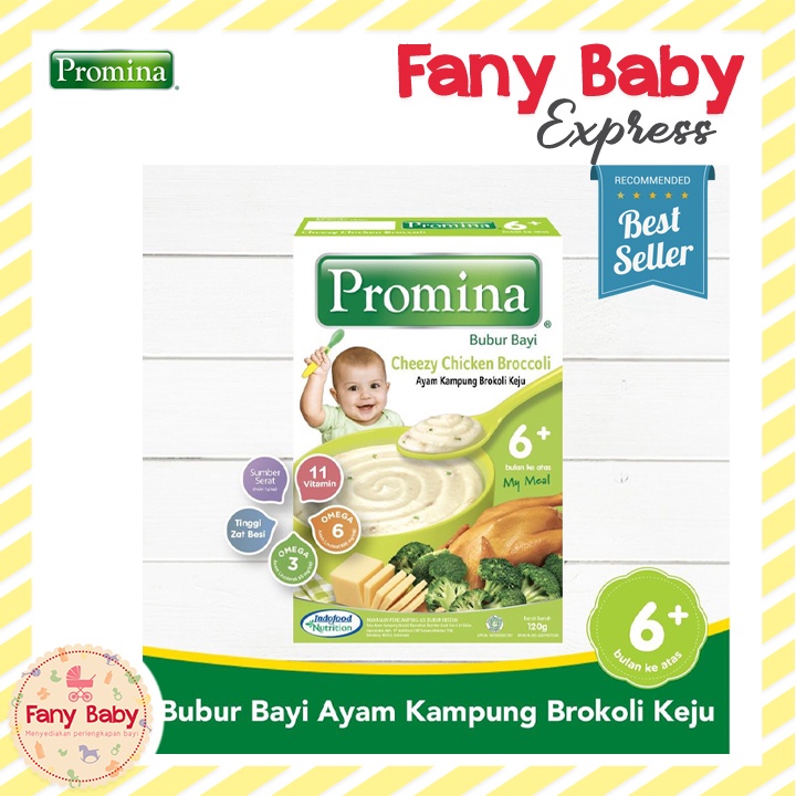 PROMINA BUBUR BAYI 6+ MONTH /120GR