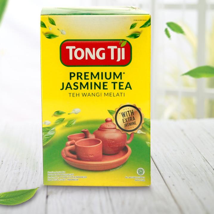 

TrxH2t7S--Tong Tji Premium Jasmine Tea isi 250 gram ( Loose Tea/ Teh Seduh )