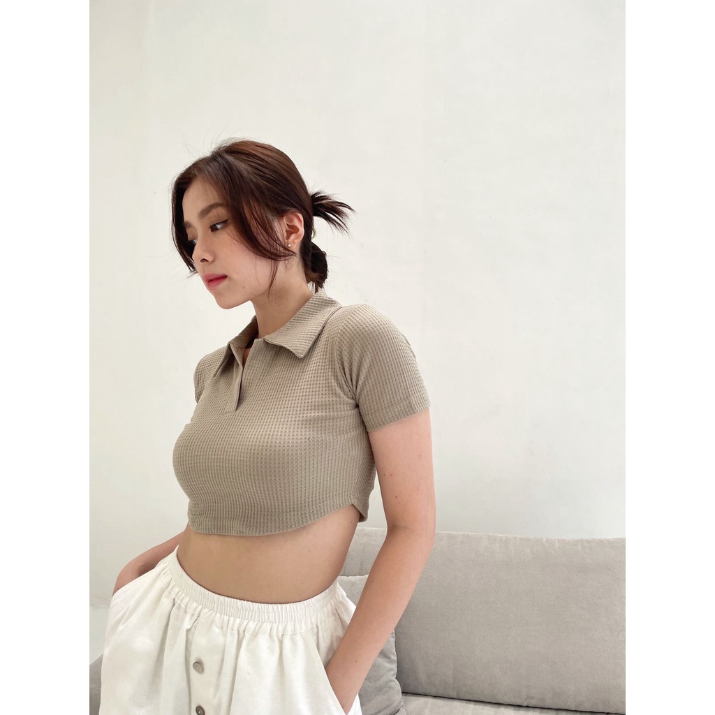 POTTIE - Odelle Crop Top - Atasan Crop Wanita