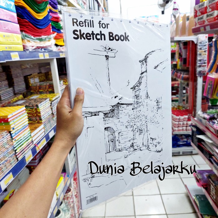 

Wow Refill Sketch Book Lyra A3 Murah