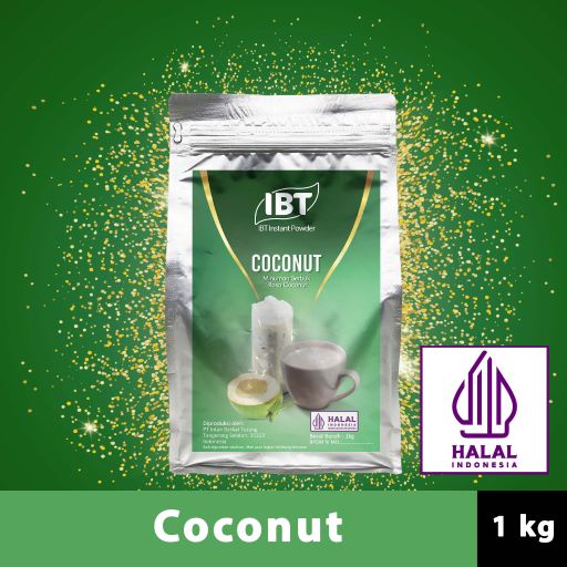 Bahan Minuman Bubuk Rasa Coconut Kelapa Instant IBT Drink Powder