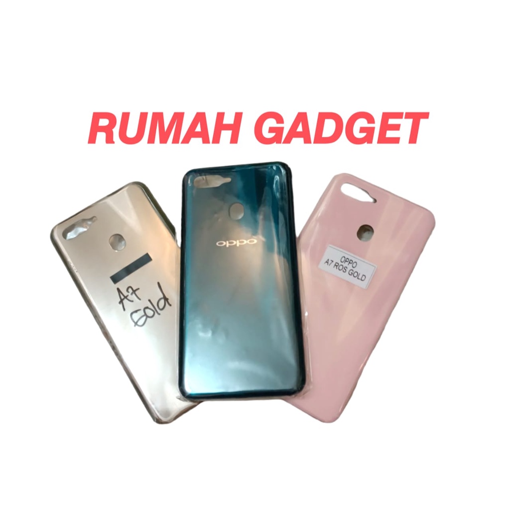 CASING FULLSET OPPO A7 CASING BELAKANG OPPO A7 KESING HOUSING